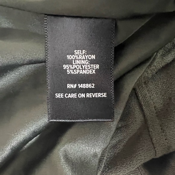 Torrid Womens Size 3 Army Green Pockets Lined Long Sleeve Plus Size Top Layer - Picture 7 of 11